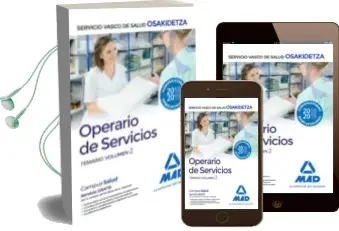 Descargar AudioLibro Operario/A de Servicios de Osakidetza-Servicio Vasco de Salud: Temario (Vol. 2) de Varios Autores año 2018