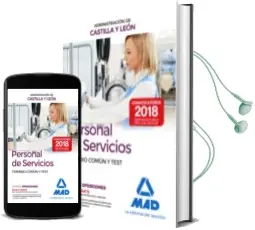 Descargar AudioLibro Personal de Servicios de la Administracion de Castilla y Leon: Temario Comun y Test de Varios Autores año 2018