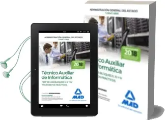 Descargar AudioLibro Técnico Auxiliar de Informática de la Administración General del Estado. Test de los Bloques ii, iii y iv y Supuestos Prácticos de Varios Autores año 2018