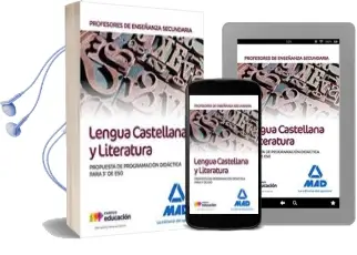 Descargar AudioLibro Profesores de Enseñanza Secundaria Lengua Castellana y Literatura . Propuesta de Programacion Didactica para 3º de eso de Varios Autores año 2018