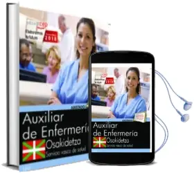 Descargar AudioLibro Oposiciones Osakidetza. Servicio Vasco de Salud Auxiliar de Enfermería de Varios Autores año 2018