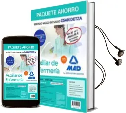 Descargar AudioLibro Paquete Ahorro Auxiliar de Enfermeria de Osakidetza (Inclye Temario Comun y Test; Temario General Volumenes 1, 2, 3) de Varios Autores año 2018
