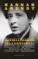 AudioLibro ¿Que es la Filosofía de la Existencia? de Hannah Arendt