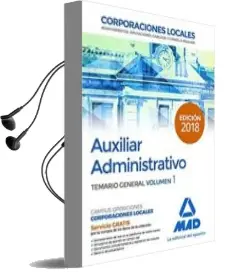 Descargar AudioLibro Auxiliar Administrativo de Corporaciones Locales. Temario General Volumen 1 de Varios Autores año 2018