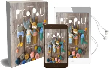 Descargar AudioLibro La Banda de Pica Pau: 20 Divertidos Amigurumis de Yan Schenkel año 2018