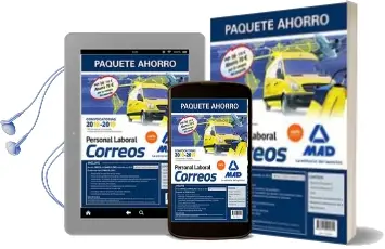 Descargar AudioLibro Paquete Ahorro Personal Laboral Correos. (Incluye Temarios 1 y 2; Test; Simulacros de Examen 1 y 2; Psicotécnico y de Varios Autores año 2018