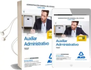 Descargar AudioLibro Auxiliar Administrativo de la Administracion General del Estado (Turno Libre): Test de Varios Autores año 2018