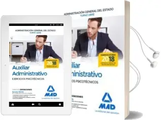 Descargar AudioLibro Auxiliar Administrativo de la Administracion General del Estado: Ejercicios Psicotecnicos de Varios Autores año 2018
