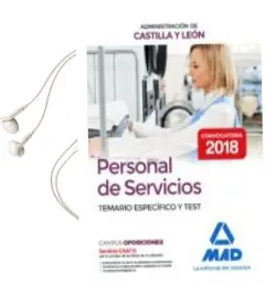 Descargar AudioLibro Personal de Servicios de la Administracion de Castilla y Leon: Temario Especifico y Test de Varios Autores año 2018