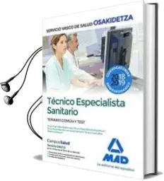Descargar AudioLibro Tecnico Especialista Sanitario de Osakidetza-Servicio Vasco de Salud: Temario Comun y Test de Varios Autores año 2018