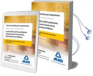 Descargar AudioLibro Test Comentados para Oposiciones de la ley 39/2015, del Procedimiento Administrativo Comun de las Administraciones Publicas de Varios Autores año 2018